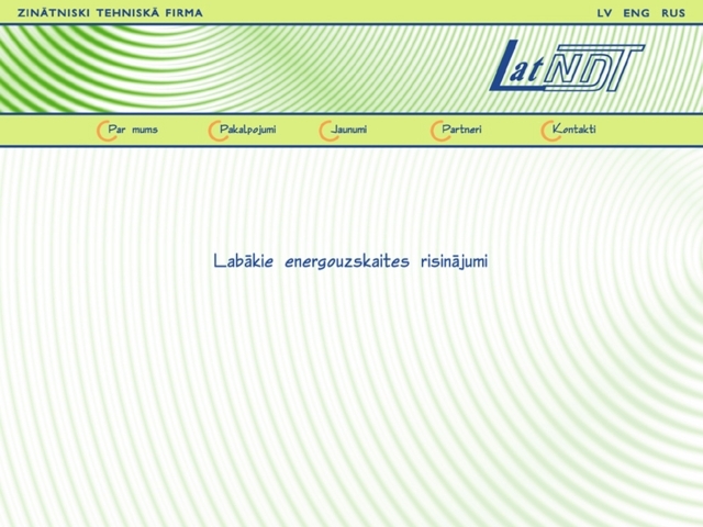 LatNDT, zinātniski tehniskā firma, SIA